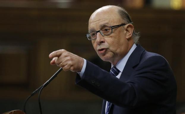 El ministro de Hacienda, Cristóbal Montoro.