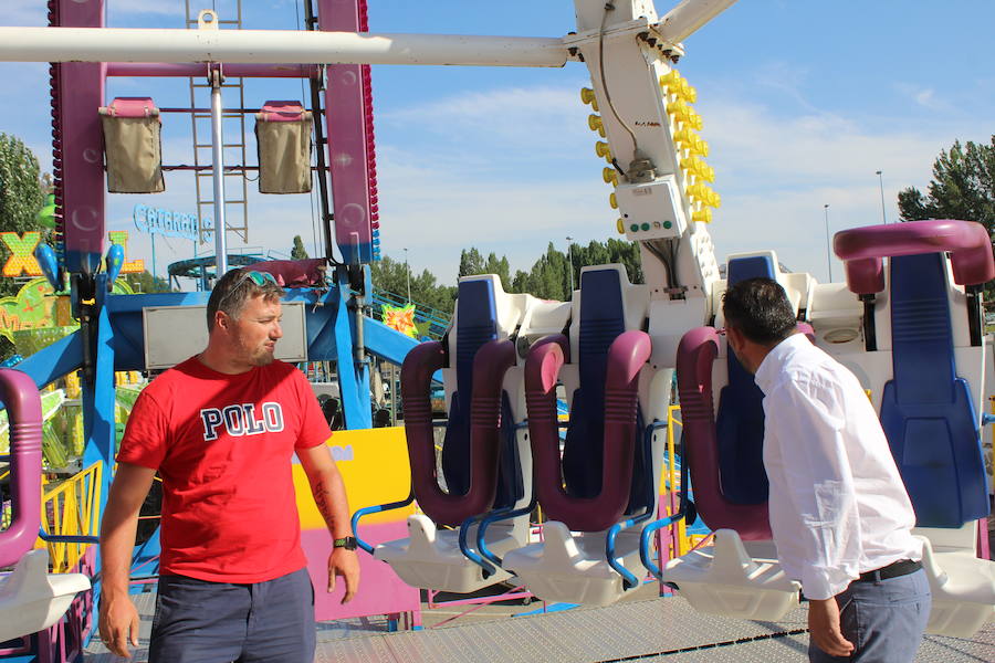 La feria se pone en marcha