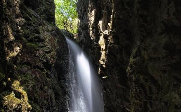 Cascada en la que se produjo el suceso.