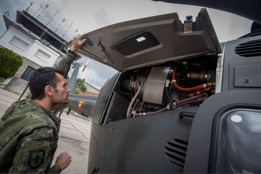Por el Centro de Formación de las Fuerzas Aeromóviles han pasado 1.000 pilotos de helicóptero y 4.000 especialistas