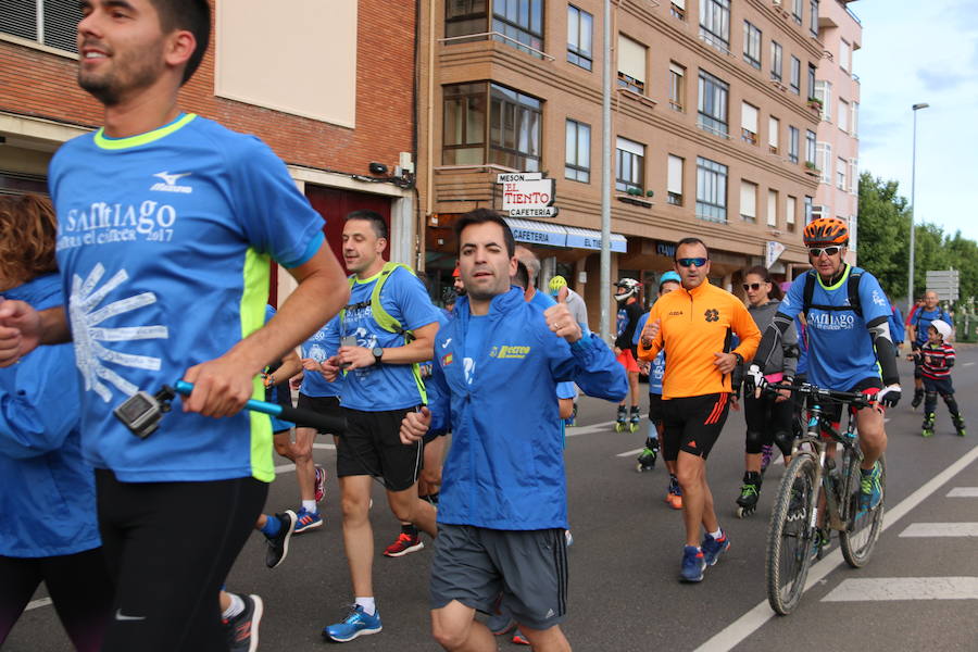 A Santiago contra el cáncer llega a León