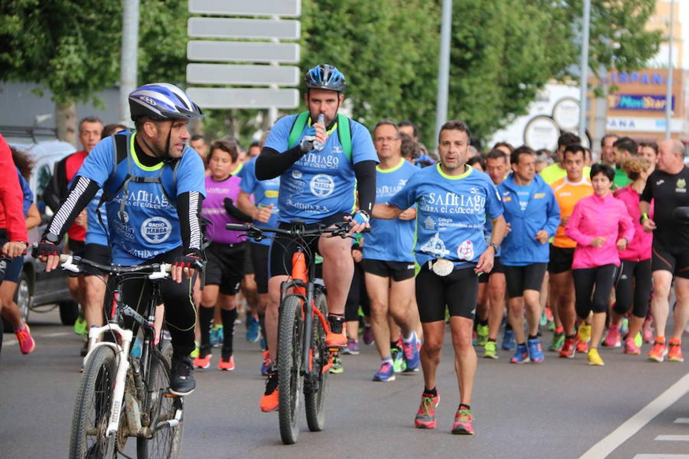 A Santiago contra el cáncer llega a León