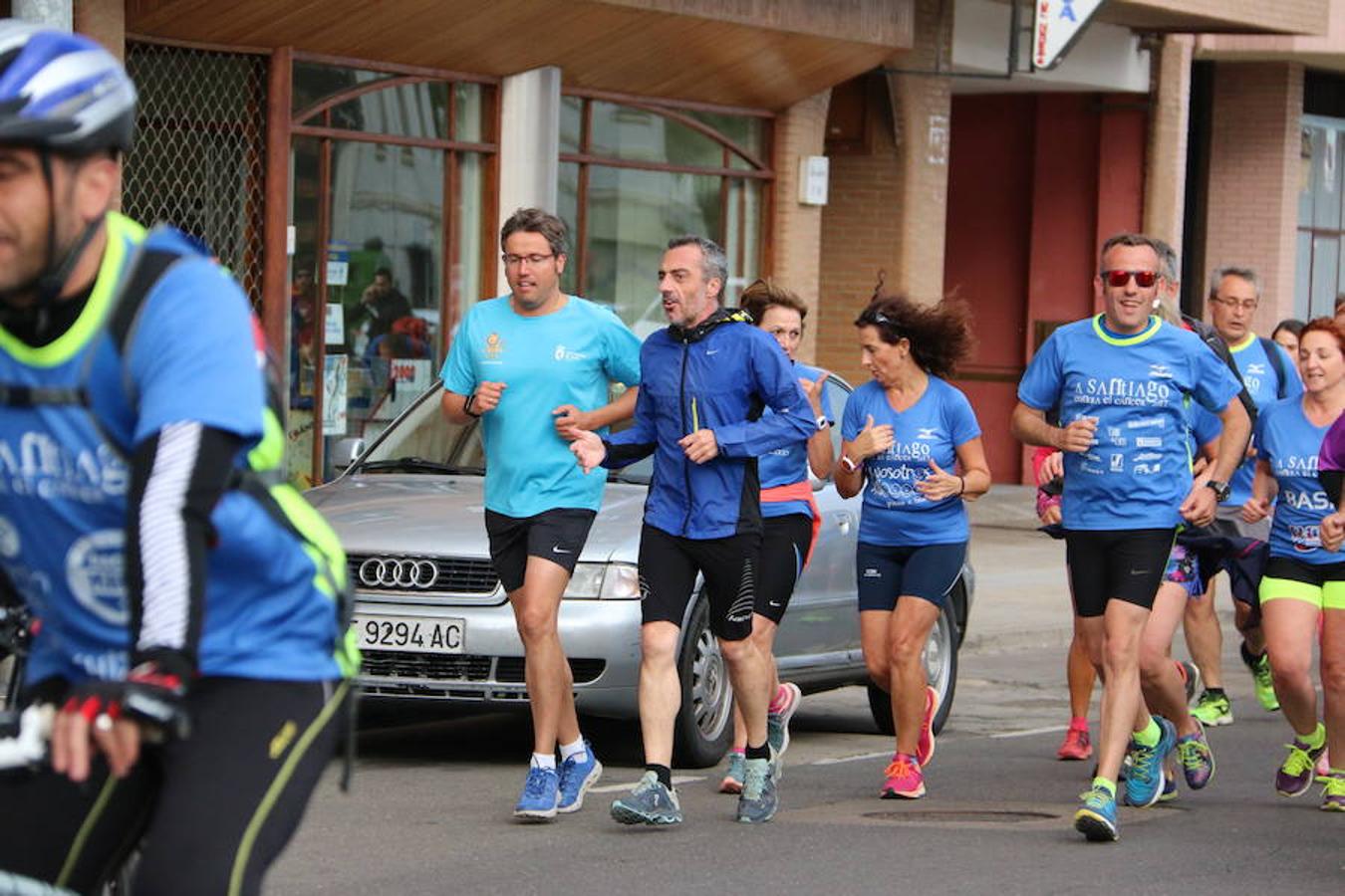 A Santiago contra el cáncer llega a León