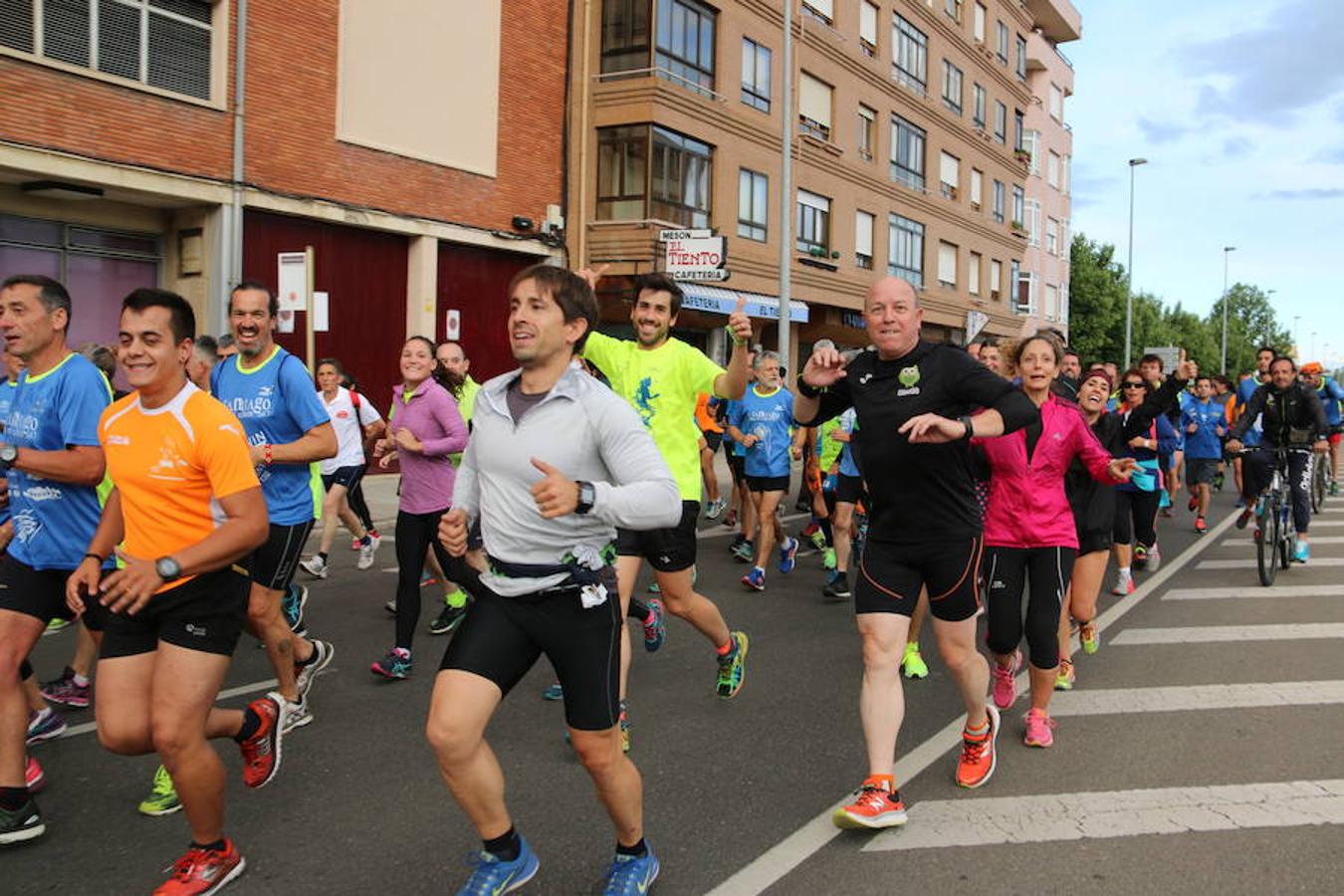 A Santiago contra el cáncer llega a León