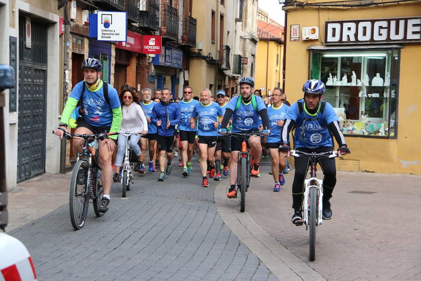 A Santiago contra el cáncer llega a León