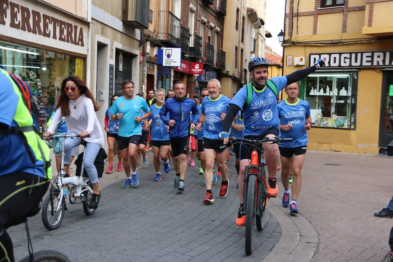 A Santiago contra el cáncer llega a León