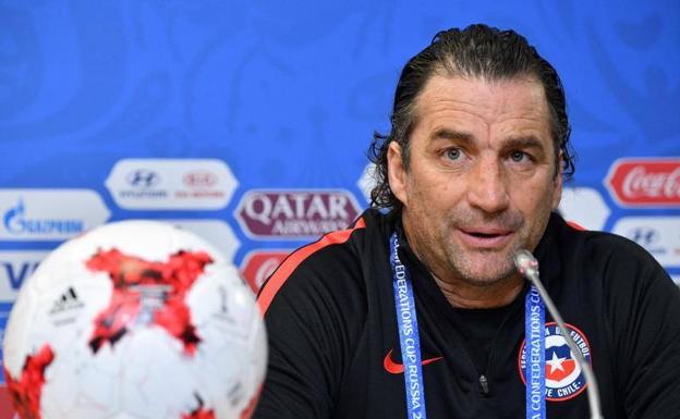 Juan Antonio Pizzi, seleccionador de Chile. 