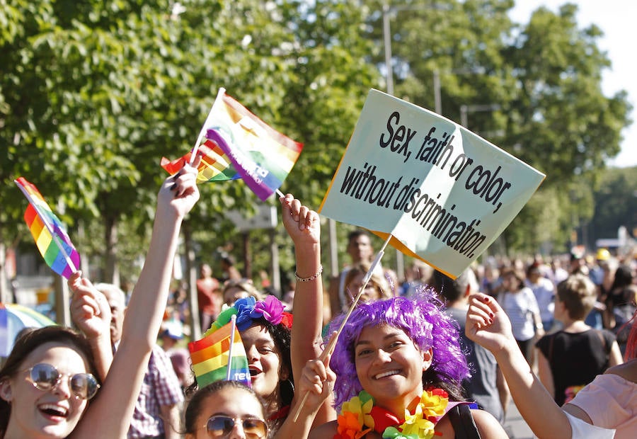 La capital española se convierte en el centro del mundo gay.