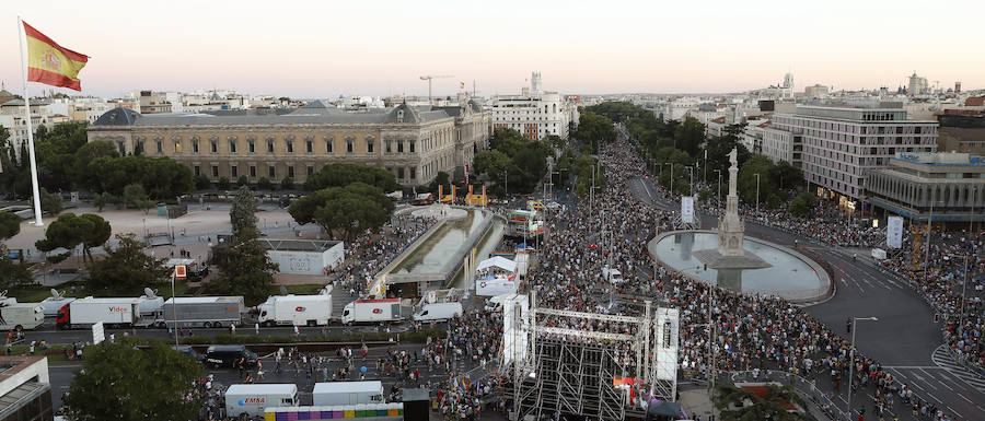 La capital española se convierte en el centro del mundo gay.