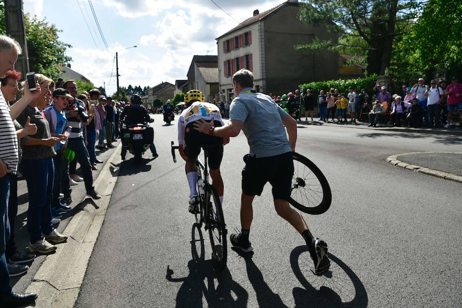 El ciclista eslovaco Peter Sagan se hizo con la victoria en el sprint final.