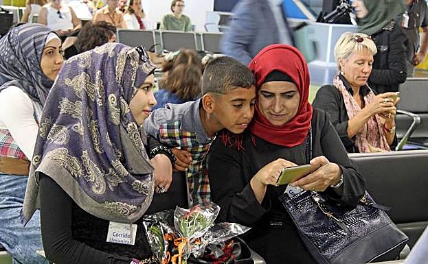 Refugiados en petición de asilo.