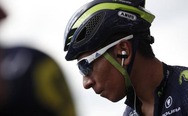 Nairo Quintana, en el Tour. 