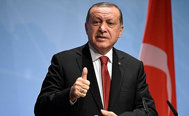 Recep Tayyip Erdogan.