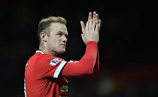 Rooney, con el United.
