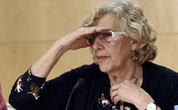 La alcaldesa de Madrid, Manuela Carmena.