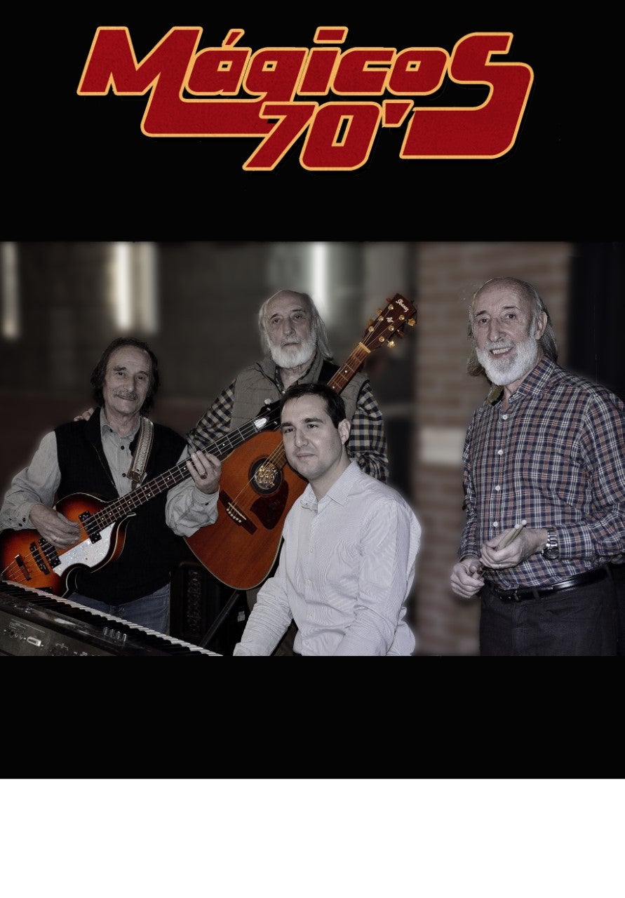 Imagen promocional de Magicos 70's. 