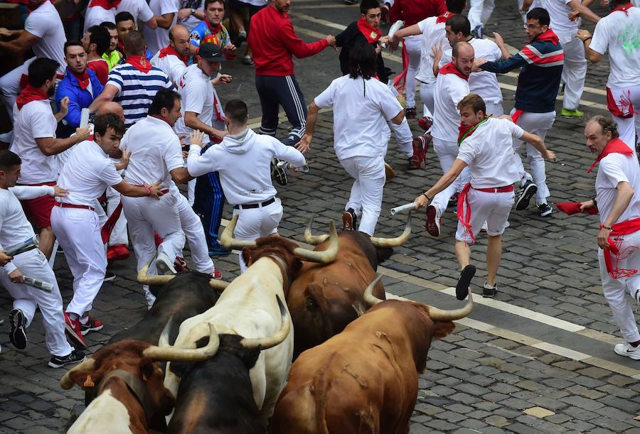 Los Nuñez del Cuvillo dejan dos heridos por asta de toro y seis contusionados.