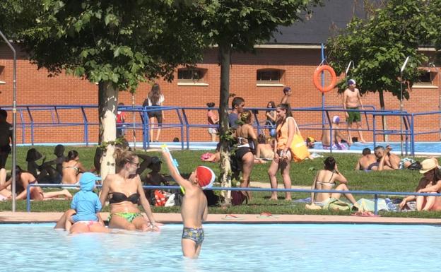 La novedad de este año, la piscina infantil