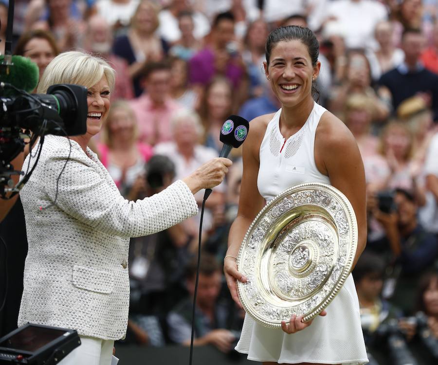 La española consiguió su segundo grande tras derrotar a Venus Williams por 7-5 y 6-0.