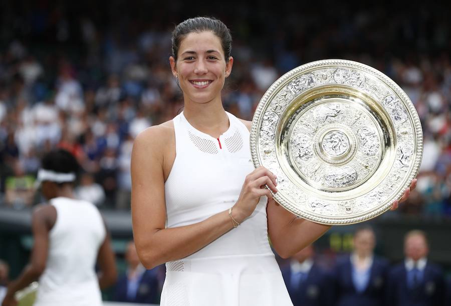 La española consiguió su segundo grande tras derrotar a Venus Williams por 7-5 y 6-0.