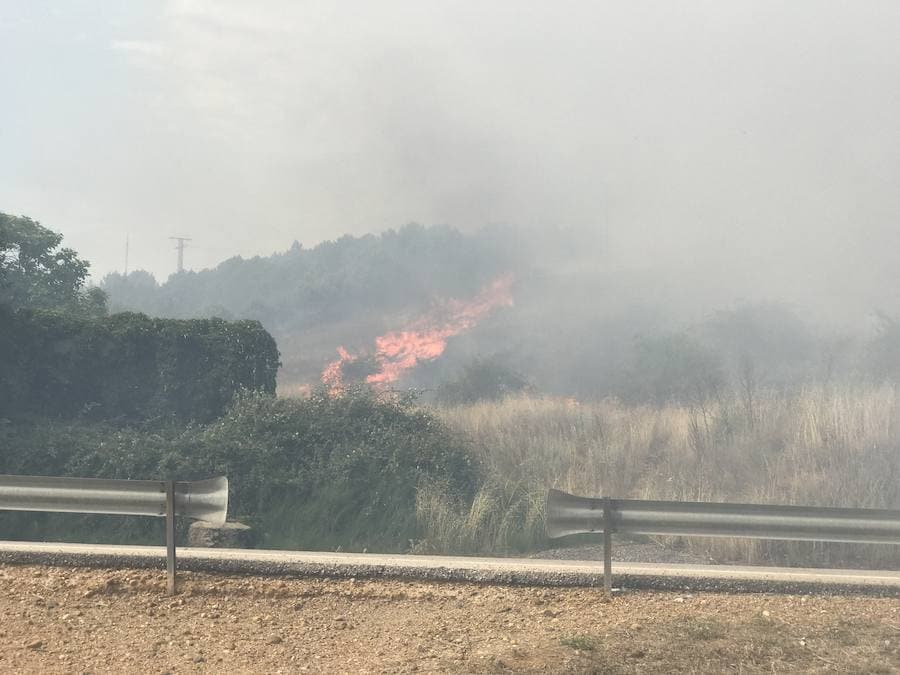 Imágenes del Incendio que amenazó el norte de León II