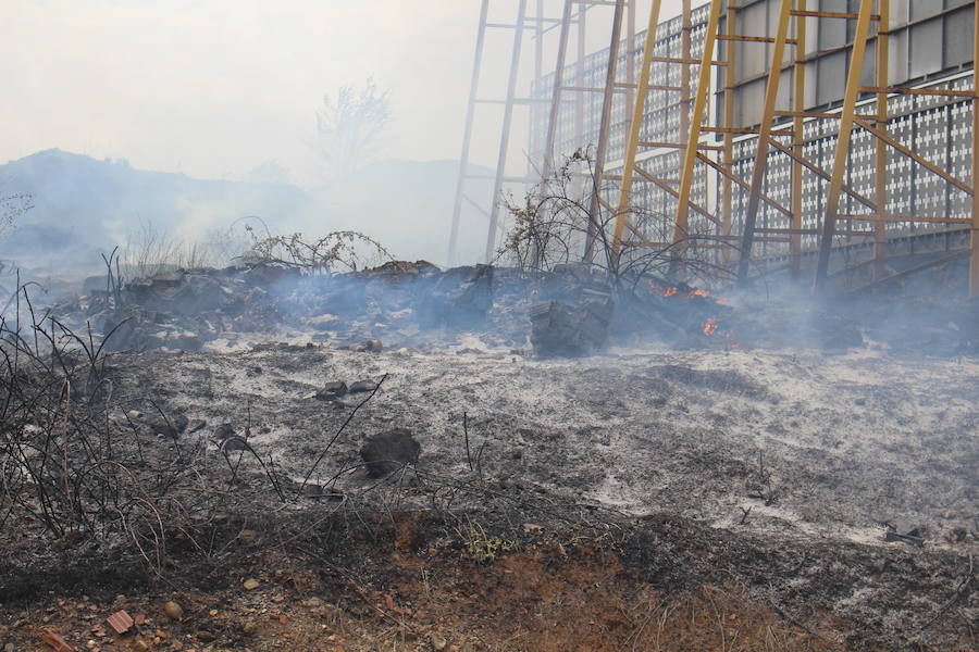 Imágenes del Incendio que amenazó el norte de León III