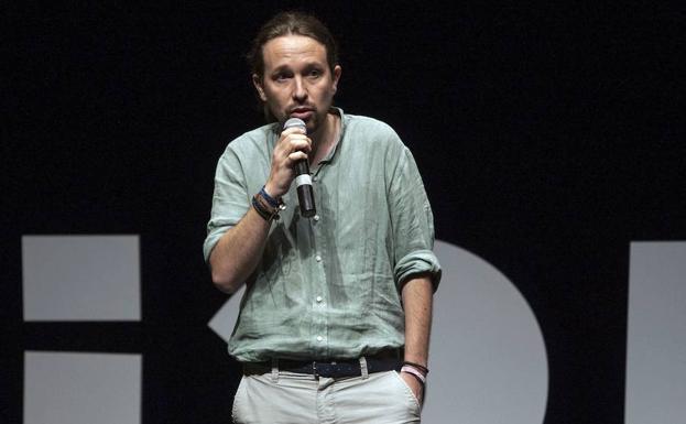 El secretario general de Podemos, Pablo Iglesias.