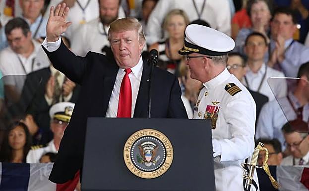 Donald Trump, presidente de EE UU.