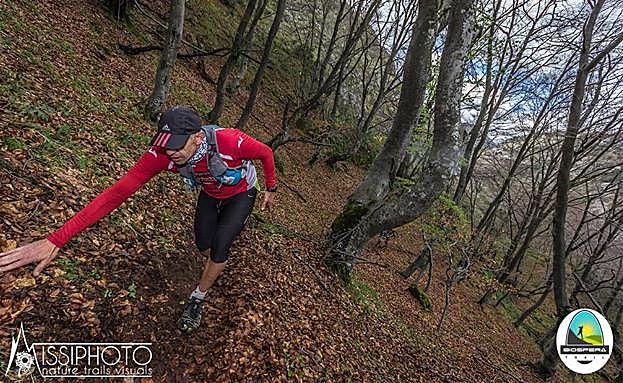 Imagen de una de las pruebas del Biosfera Trail Challenge.