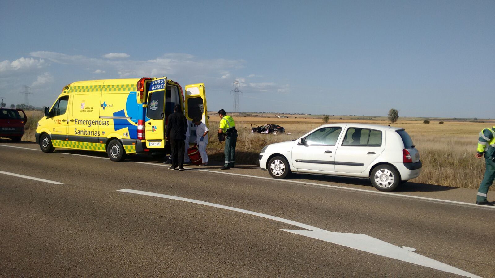 Accidente en Izagre