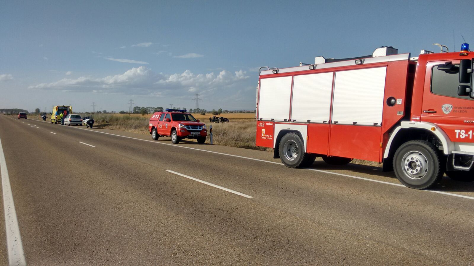 Accidente en Izagre