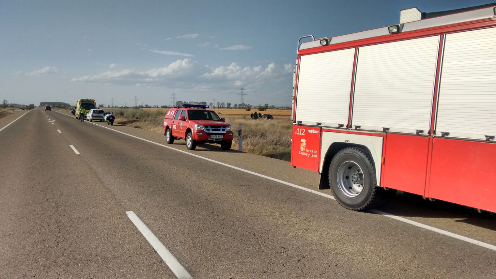 Accidente en Izagre