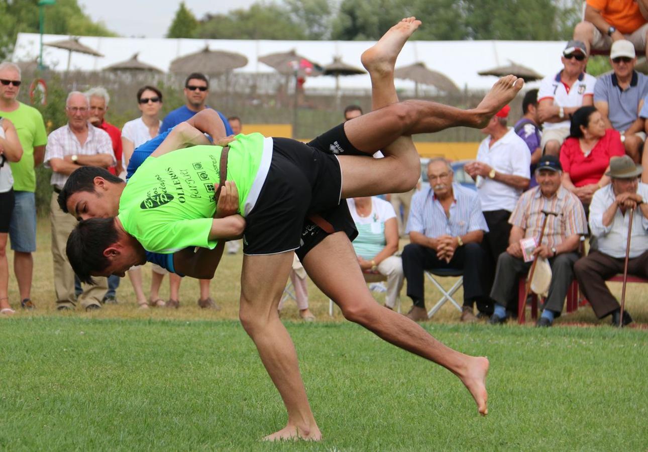 El Corro de Lucha de la Sobarriba, en imágenes