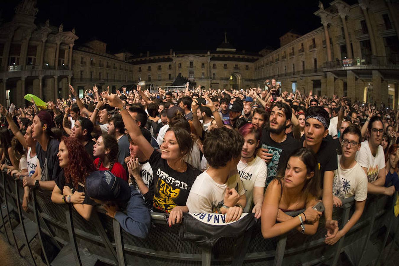 El grupo estadounidense de punk rock, en la última jornada del Tsunami Xixón