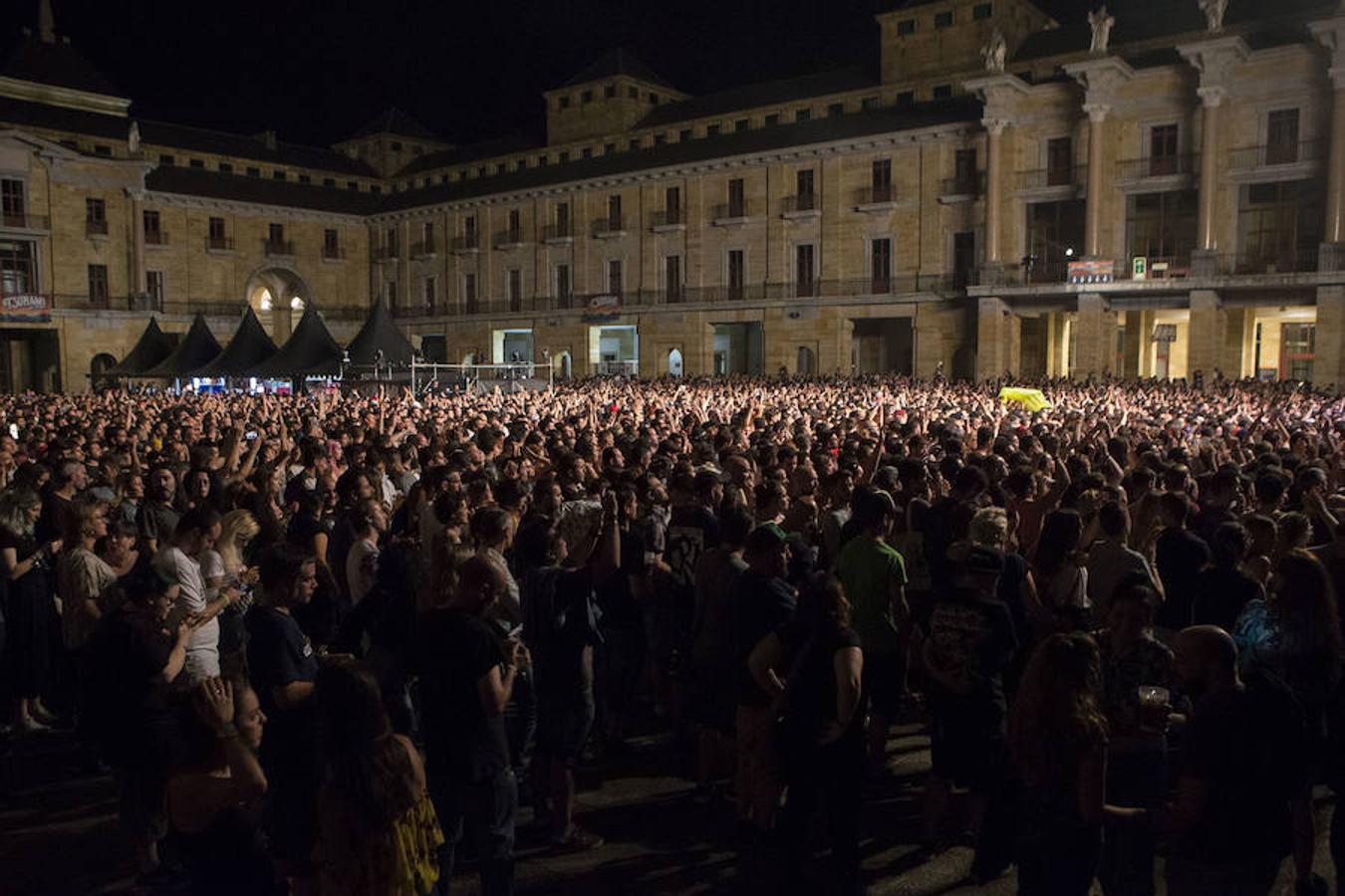 El grupo estadounidense de punk rock, en la última jornada del Tsunami Xixón
