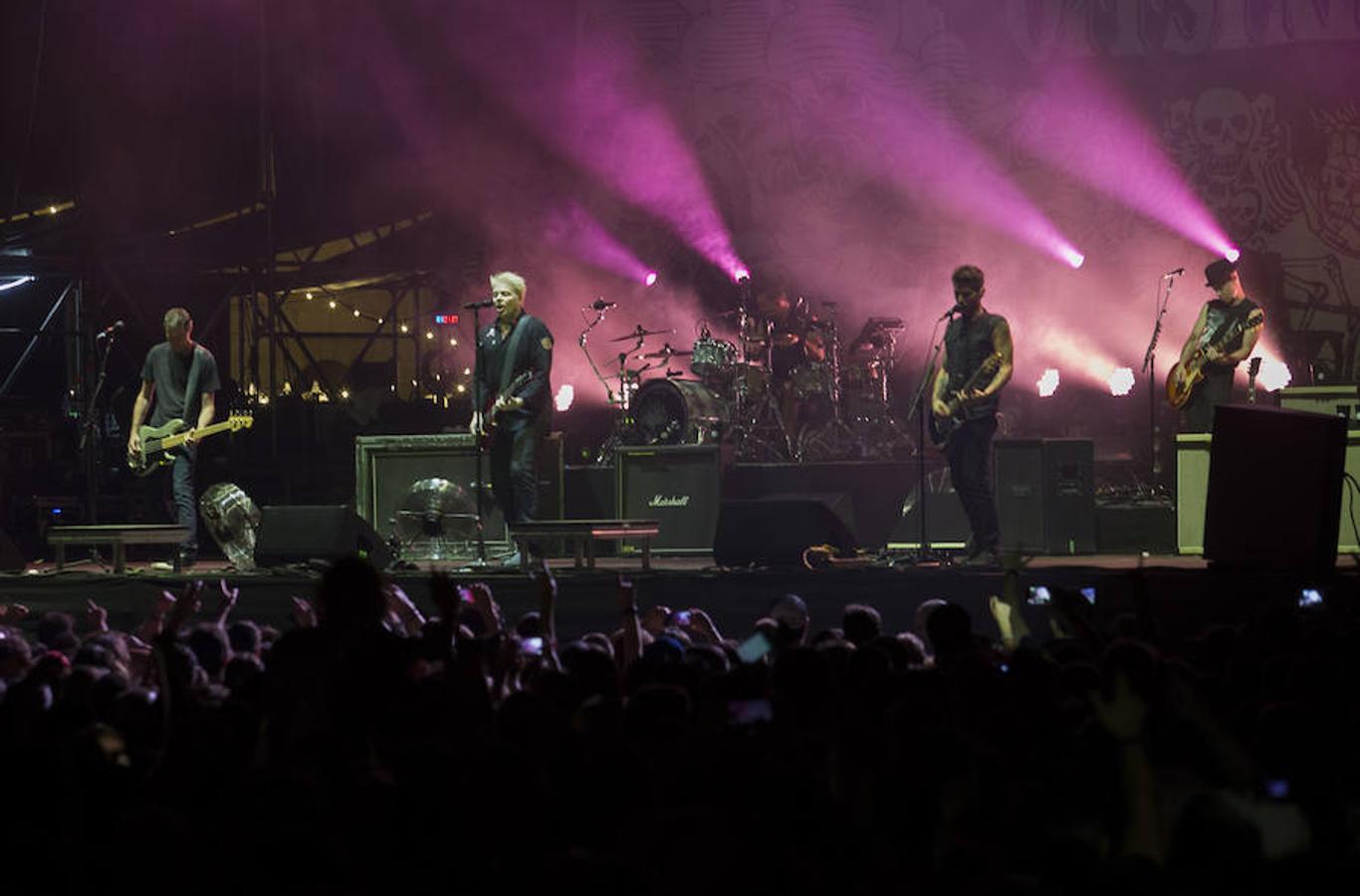 El grupo estadounidense de punk rock, en la última jornada del Tsunami Xixón