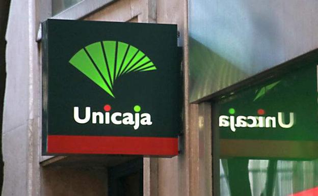 Imagen de una sucursal de Unicaja.