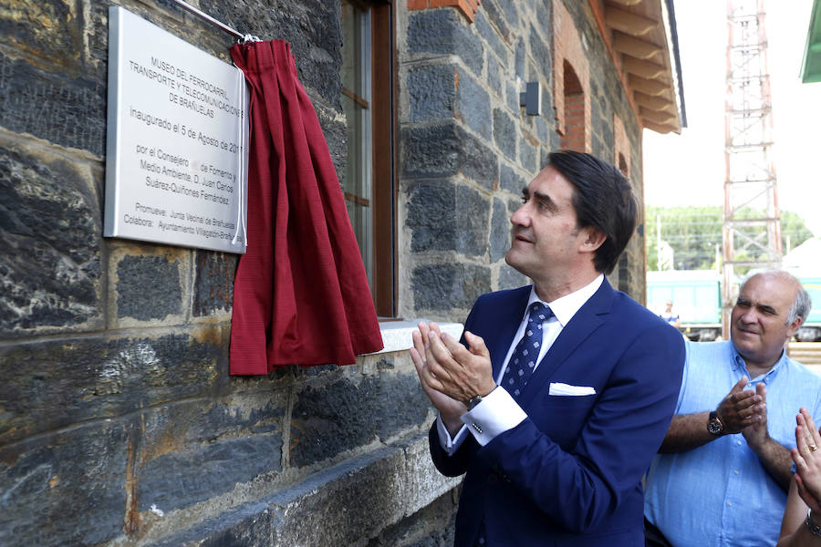Inauguración del Museo del Ferrocarril de Brañuelas