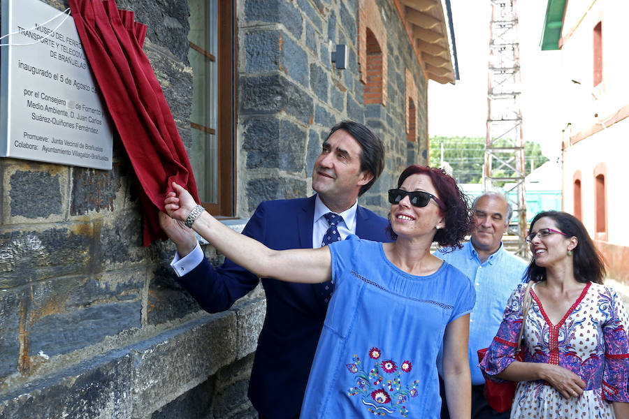 Inauguración del Museo del Ferrocarril de Brañuelas