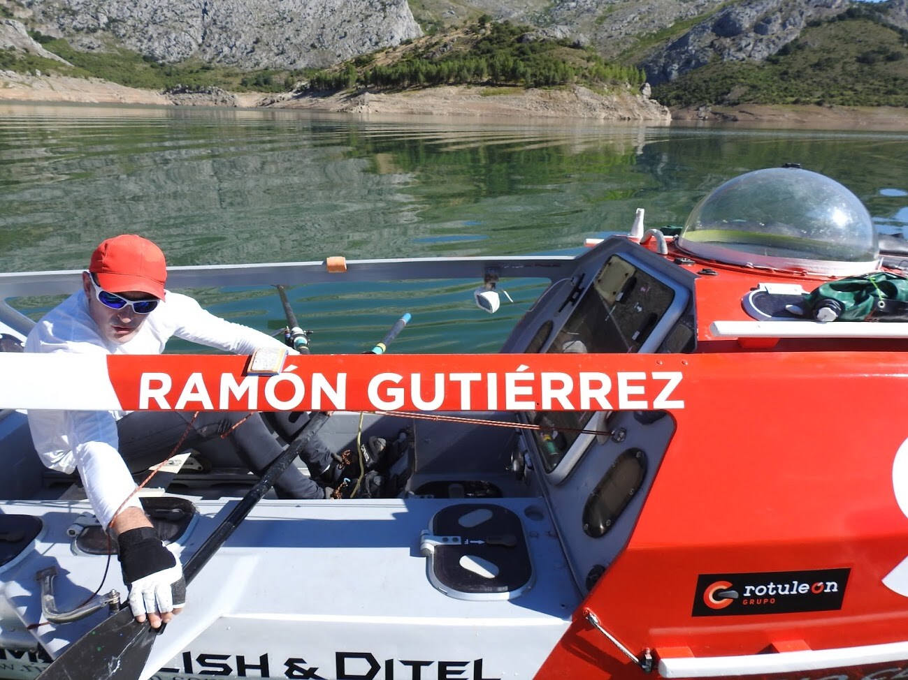 Ramón Gutiérrez se preparar para recorrer el Atlántico de costa a costa.
