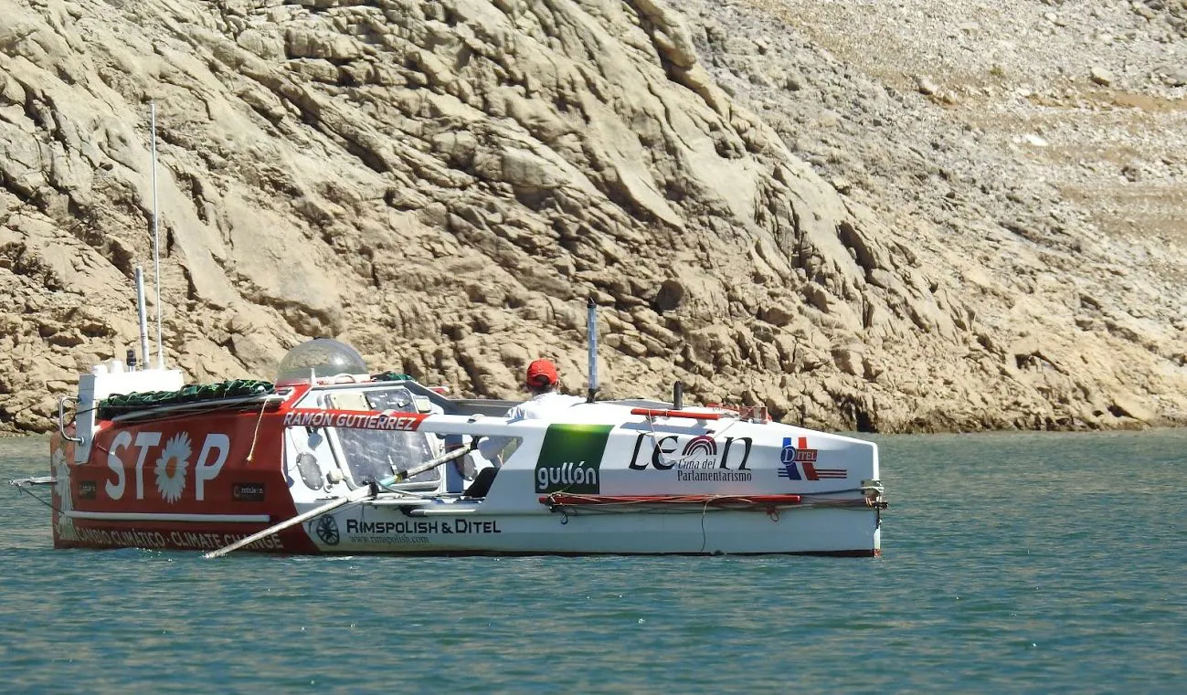 Ramón Gutiérrez se preparar para recorrer el Atlántico de costa a costa.