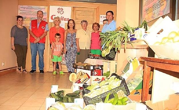 Donación de alimentos 