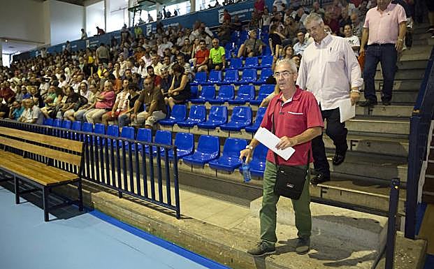 Asamblea de taxistas en Málaga. 