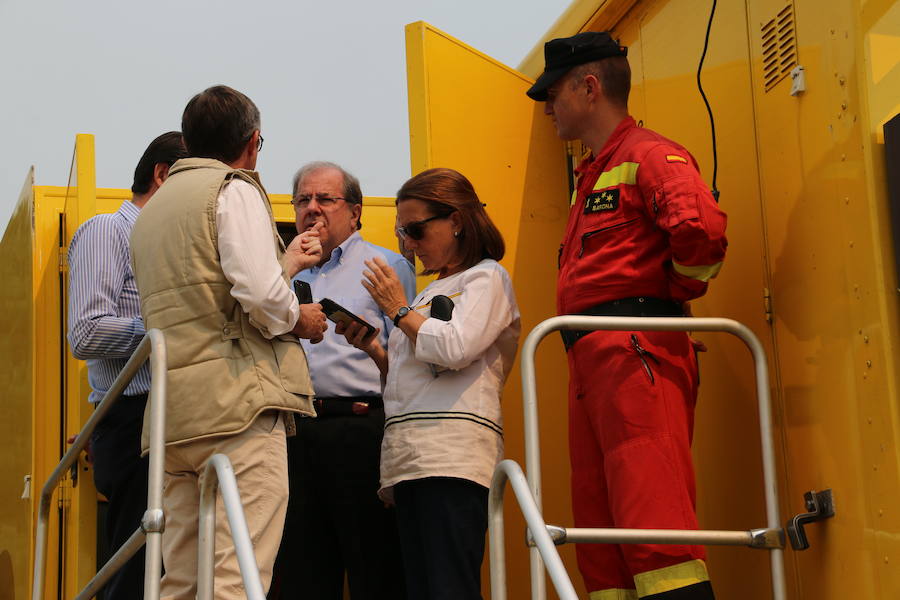 Un incendio sin control