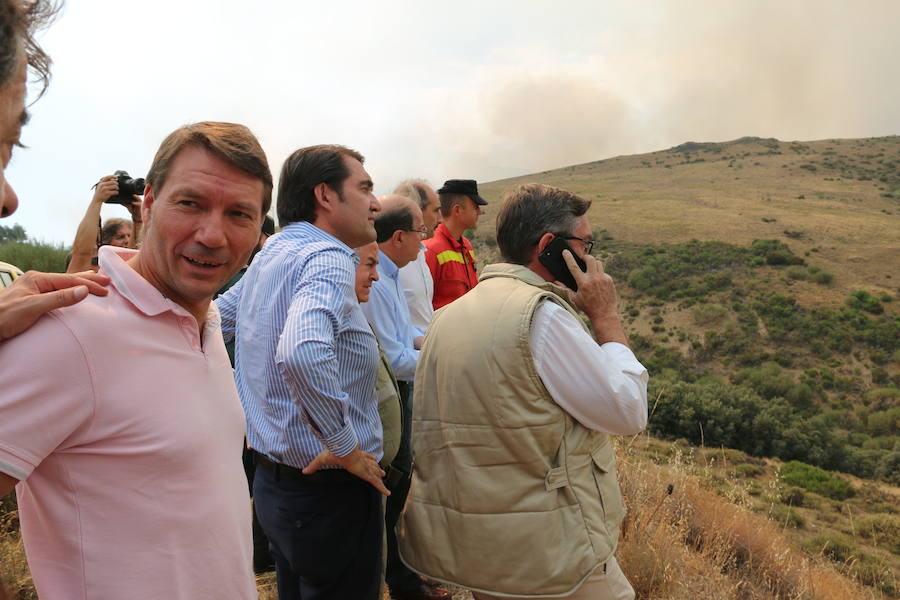 Un incendio sin control