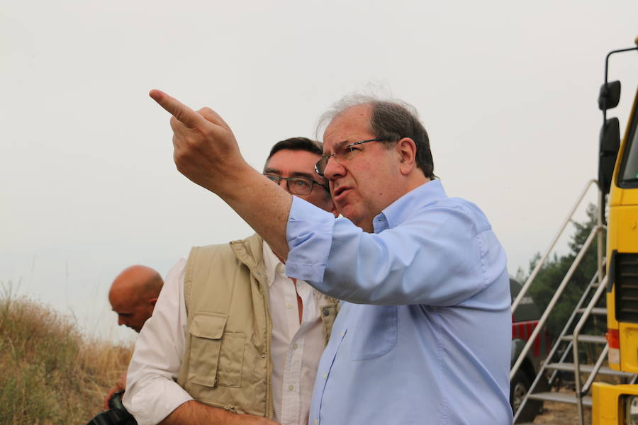 Un incendio sin control