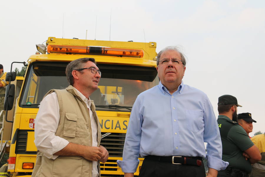 Un incendio sin control