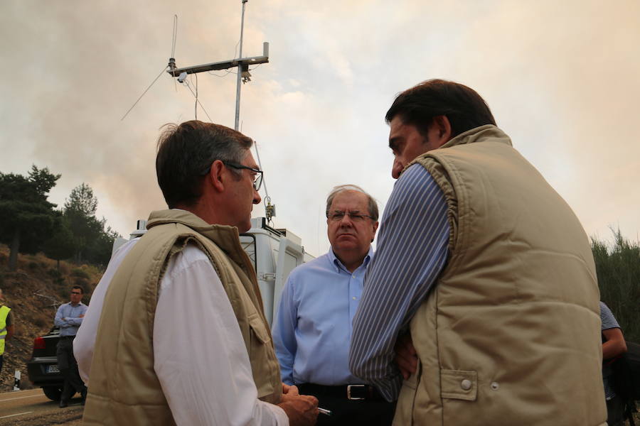 Un incendio sin control