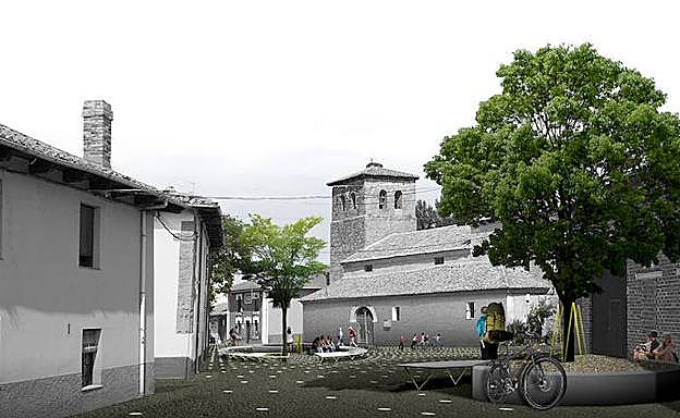 Recreación del resultado tras la obra.