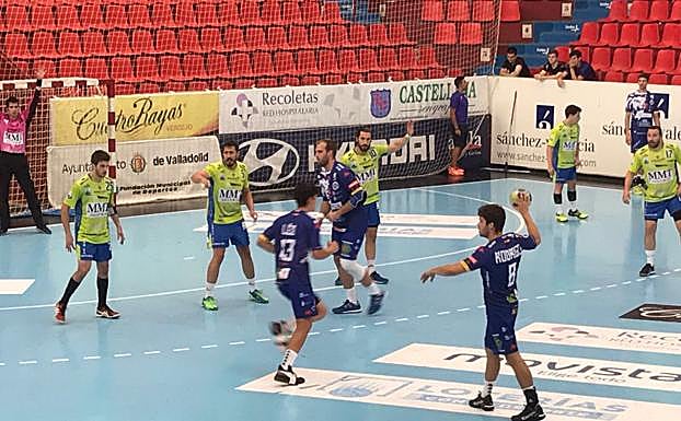 Instante del partido.